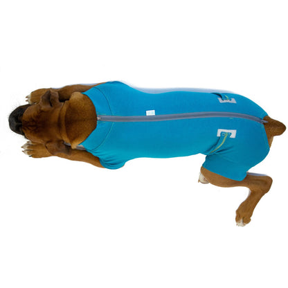 Recovery Suit for Males (Aqua) 1 Unit, Medium / Large - additional product view 3