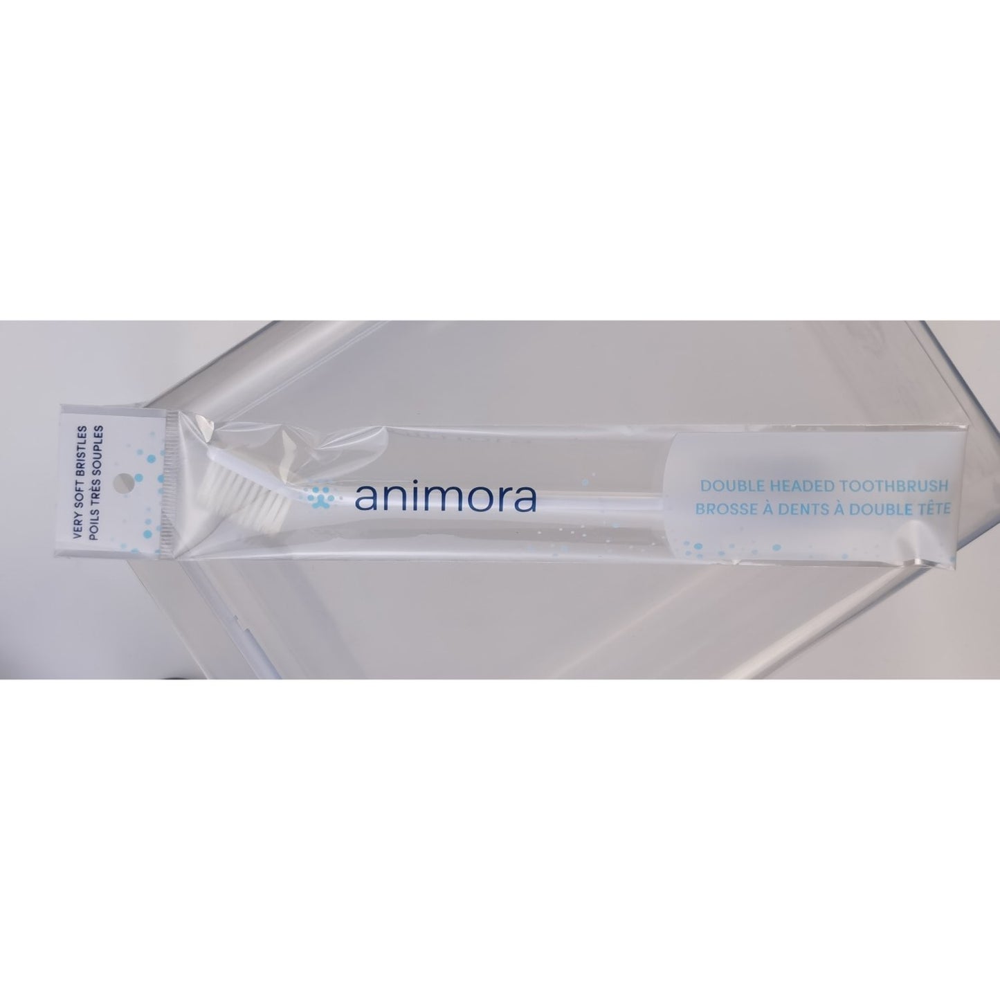 Double Ended Toothbrush for Animals 1 Unit