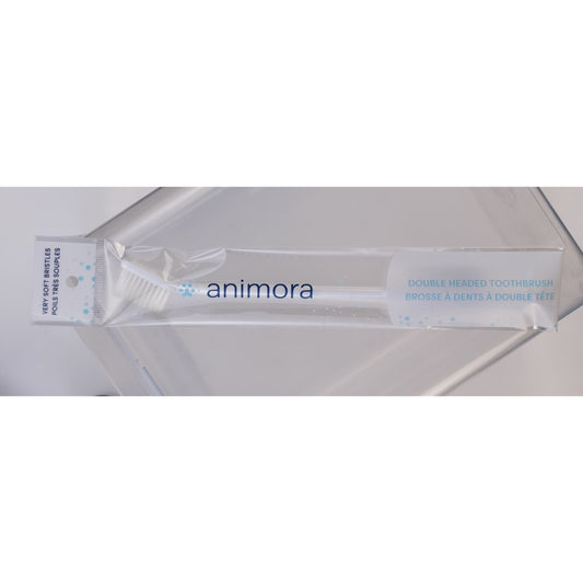 Double Ended Toothbrush for Animals 1 Unit