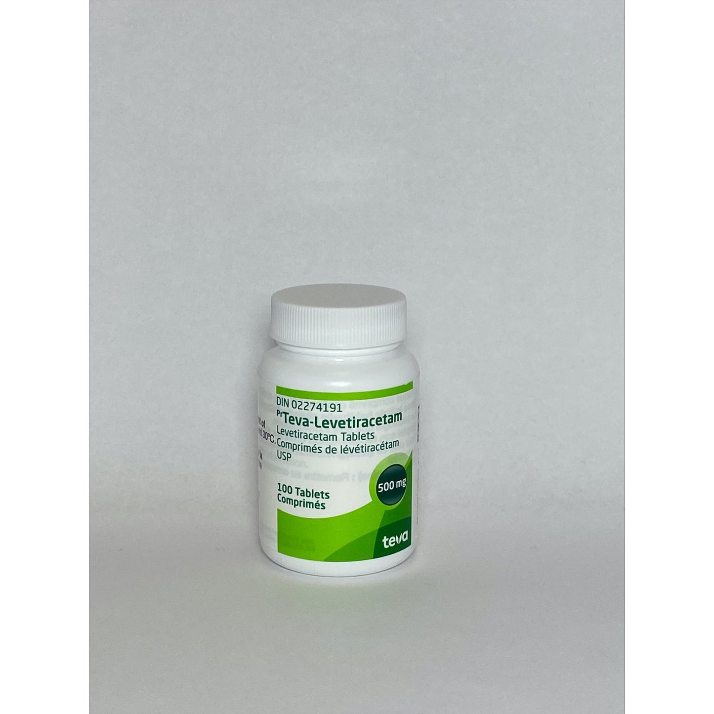 Teva - Levetiracetam Tablet Bottle of 100 Tablets