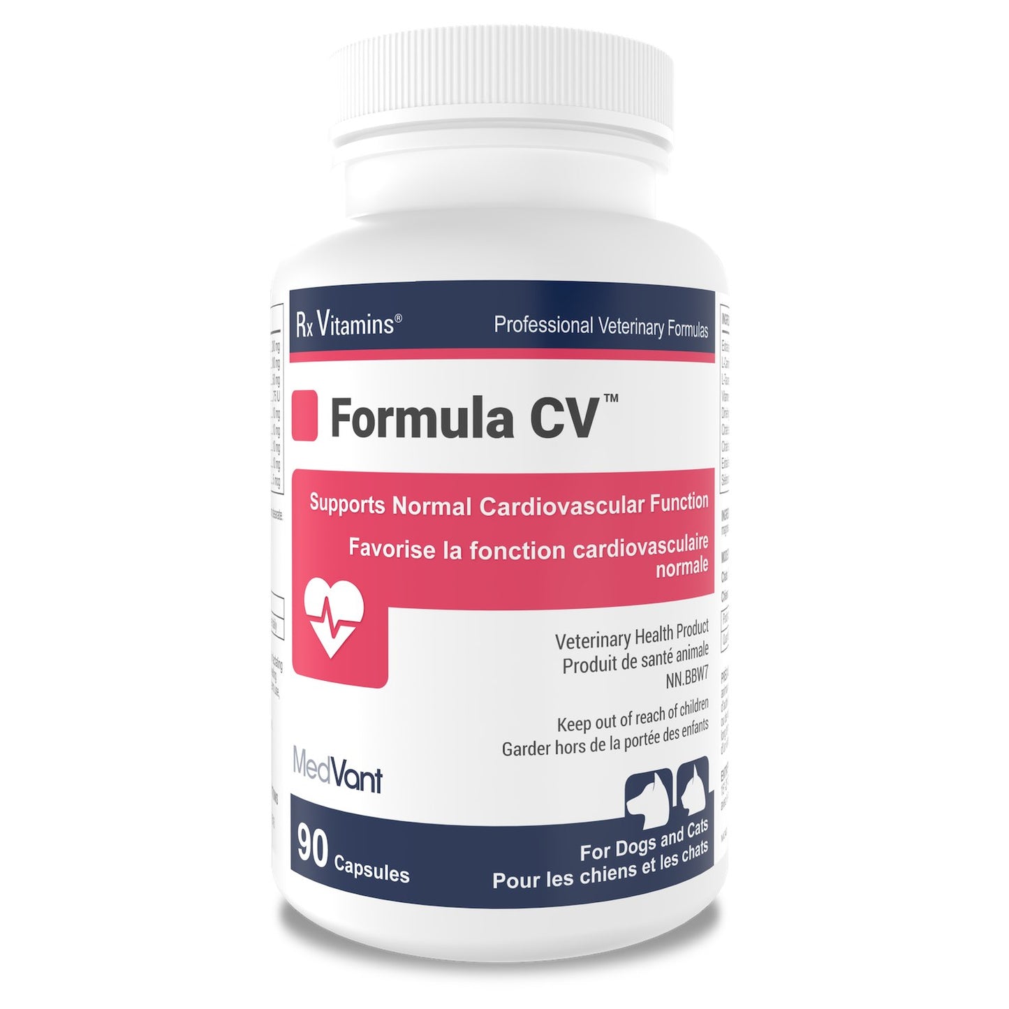 Rx Vitamins Formula CV for Cats 90 Cap
