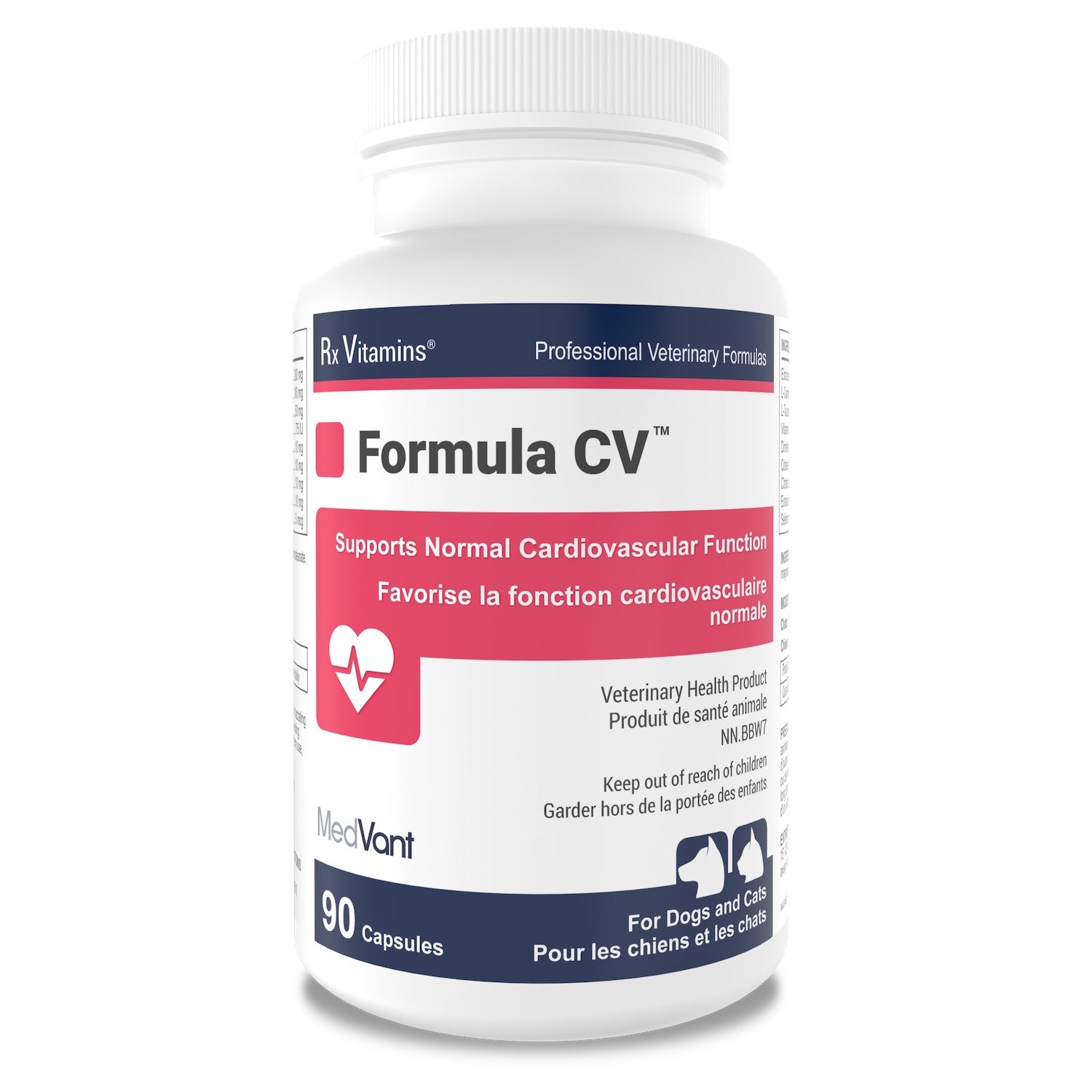 Rx Vitamins Formula CV for Cats 90 Cap
