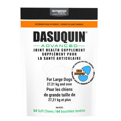 Dasuquin Advanced with ESM for Large Dogs (Original) 64 Soft Chews