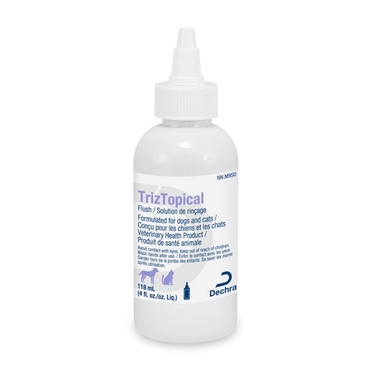 TrizTopical Skin Flush for Cats and Dogs 118 mL Bottle