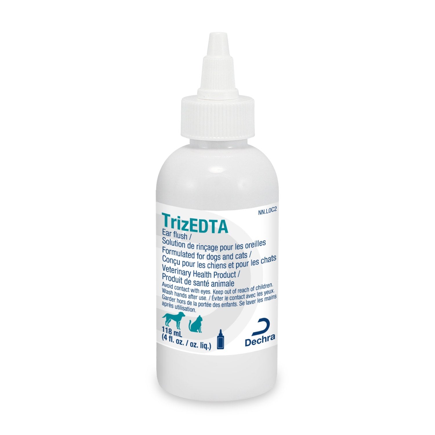 TrizEDTA Ear Flush for Cats and Dogs 118 mL Bottle