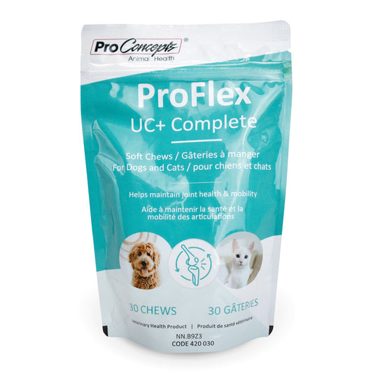 Proflex UC+ Complete Soft Chews for Cats and Dogs (Beef and Cheese) 30 Soft Chews
