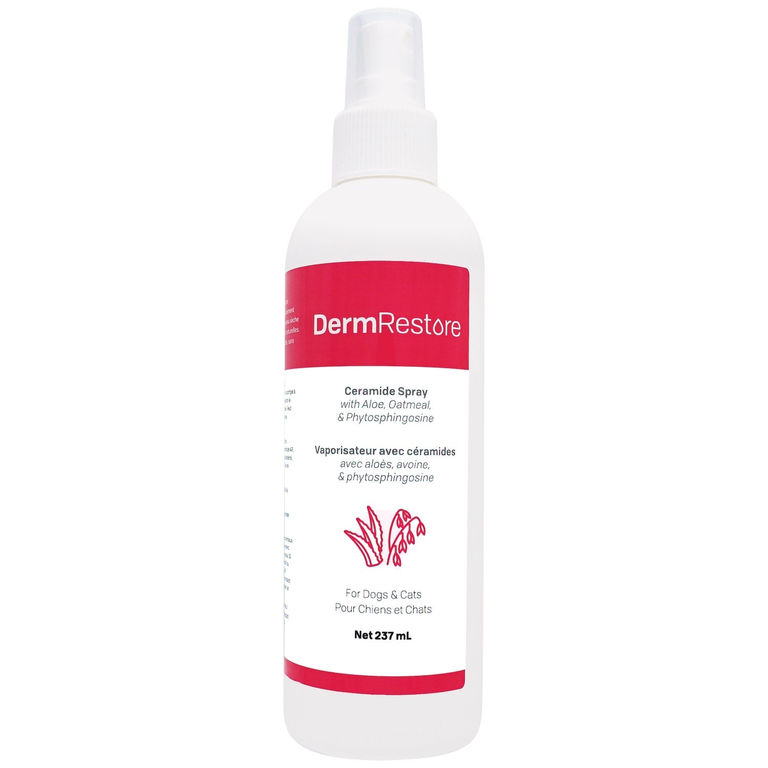 Spray DermRestore for Cats and Dogs 237 mL Bottle