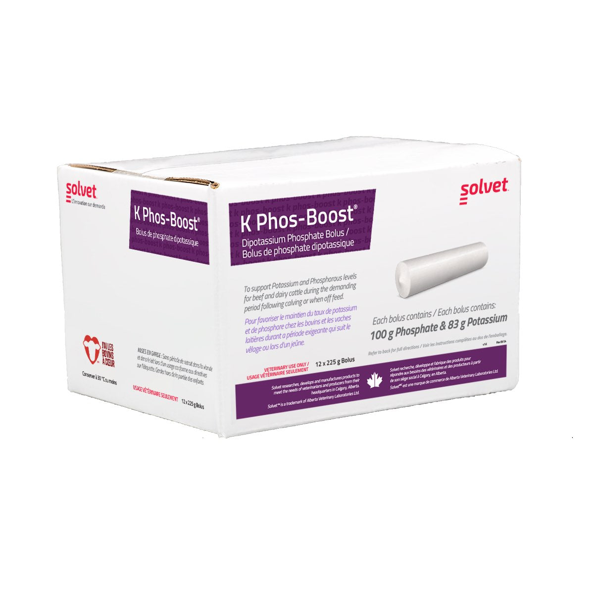 K Phos - Boost Bolus Pack of 12, 225 g 176 g / Dose