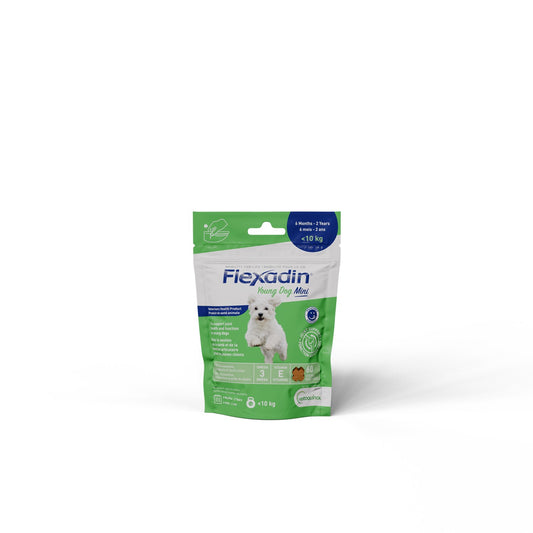 Flexadin Young Dog Mini Chews for Young Dogs (Chicken) Pack of 60