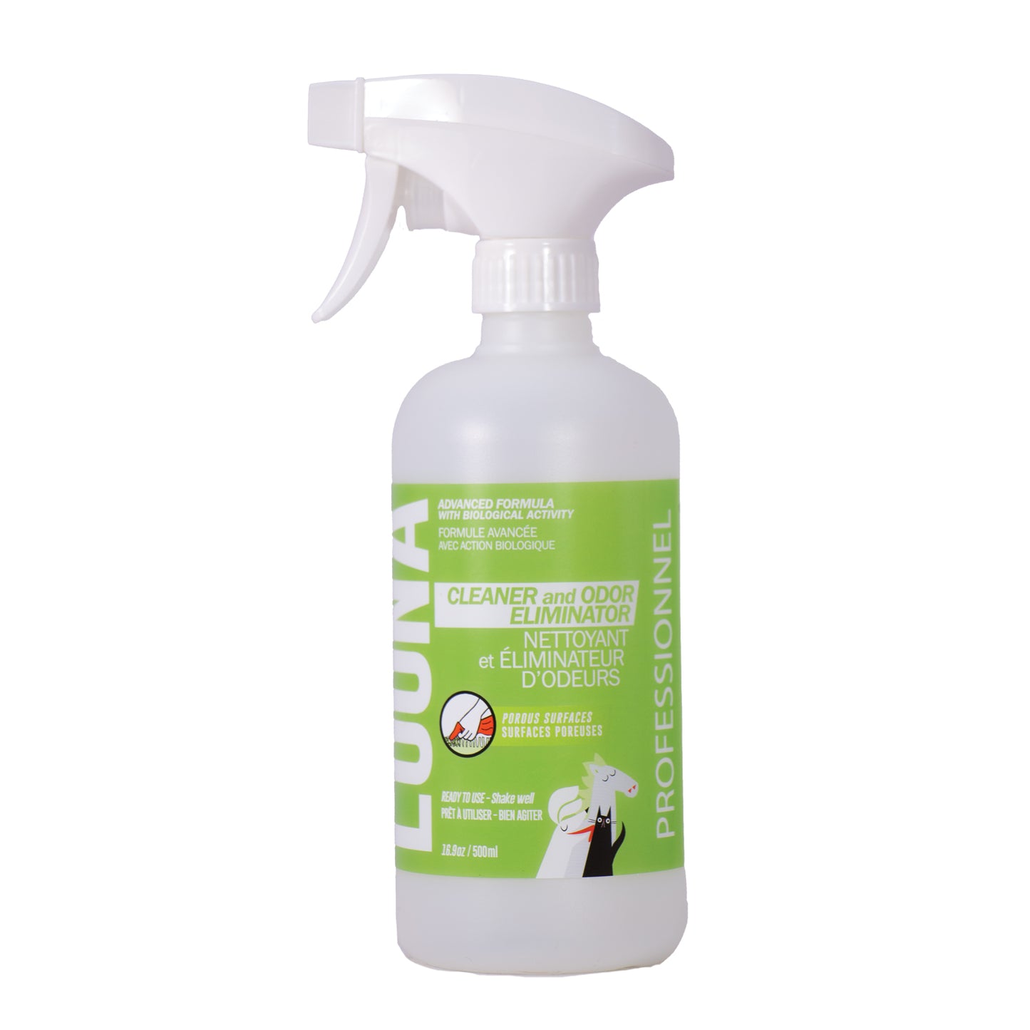 Odor Eliminator for Porous Surfaces 500 - mL Empty Bottle 1 Unit