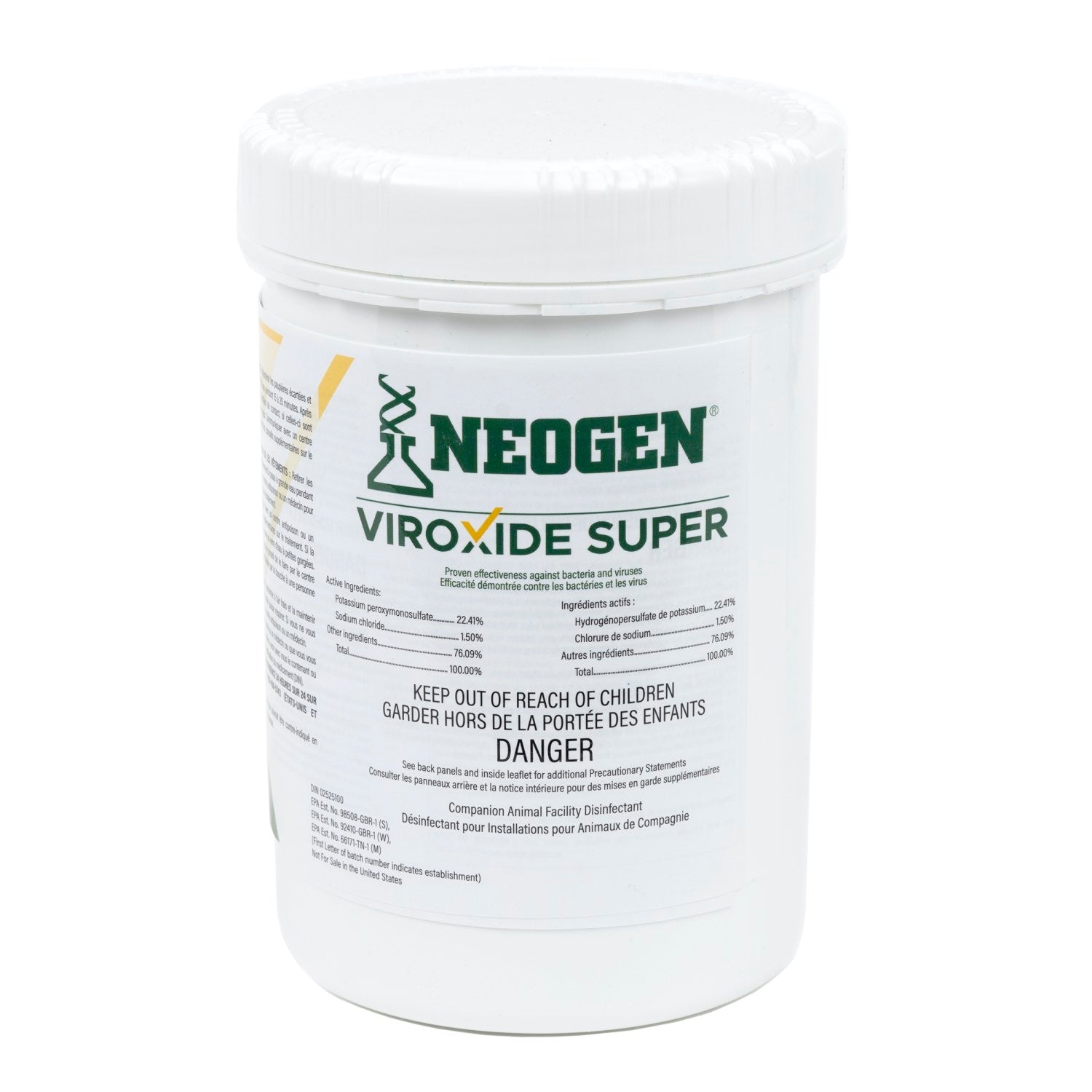 Viroxide Super Disinfectant for Facility 1 kg Pail 1.5 %