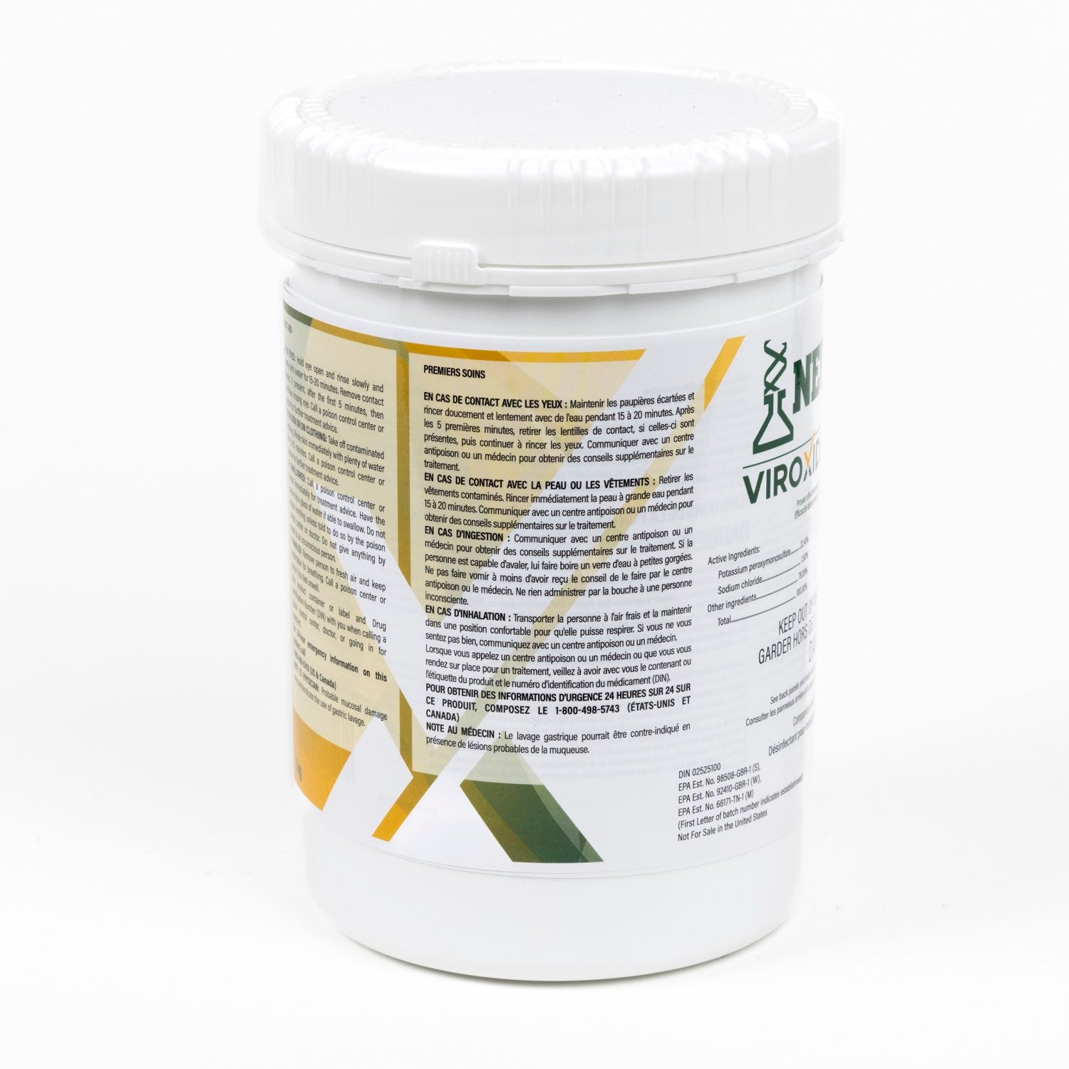 Viroxide Super Disinfectant for Facility 1 kg Pail 1.5 % - additional product view 2