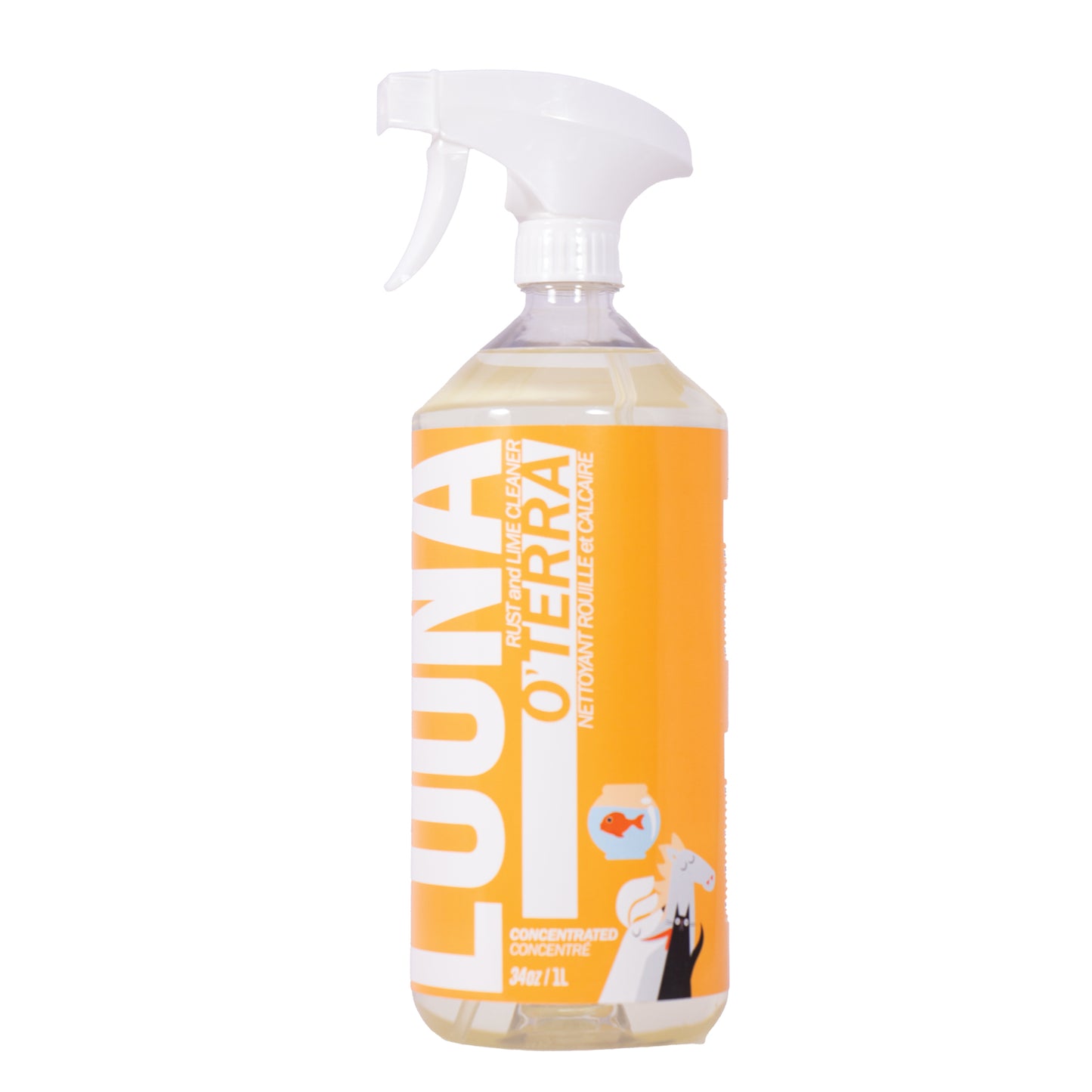 Cleaner O'Terra Rust and Lime Concentrated 1 L Bottle