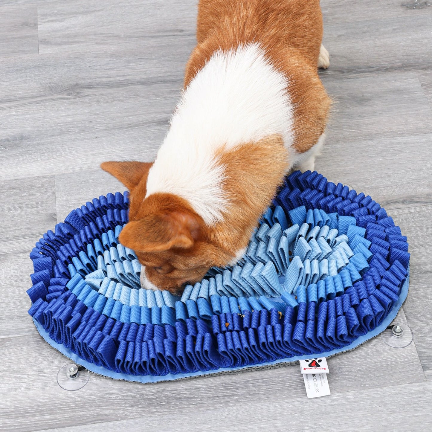 Snuffle Mat PawzNDogz Level 2 for Dogs 1 Unit, Fire & Ice - Ice, 1 Mat - additional product view 5