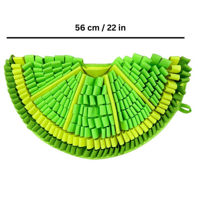 Snuffle Mat PawzNDogz Level 2 for Dogs 1 Unit, Citrusy - Zesty Lime, 1 Mat - additional product view 2