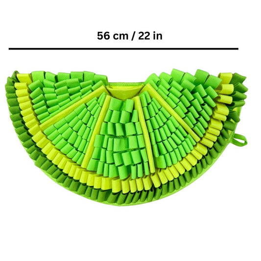 Snuffle Mat PawzNDogz Level 2 for Dogs 1 Unit, Citrusy - Zesty Lime, 1 Mat - additional product view 2