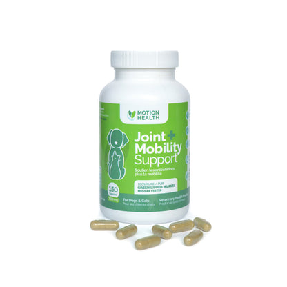 Green Lipped Mussels Mobility Support for Cats and Dogs 150 Cap 300 mg