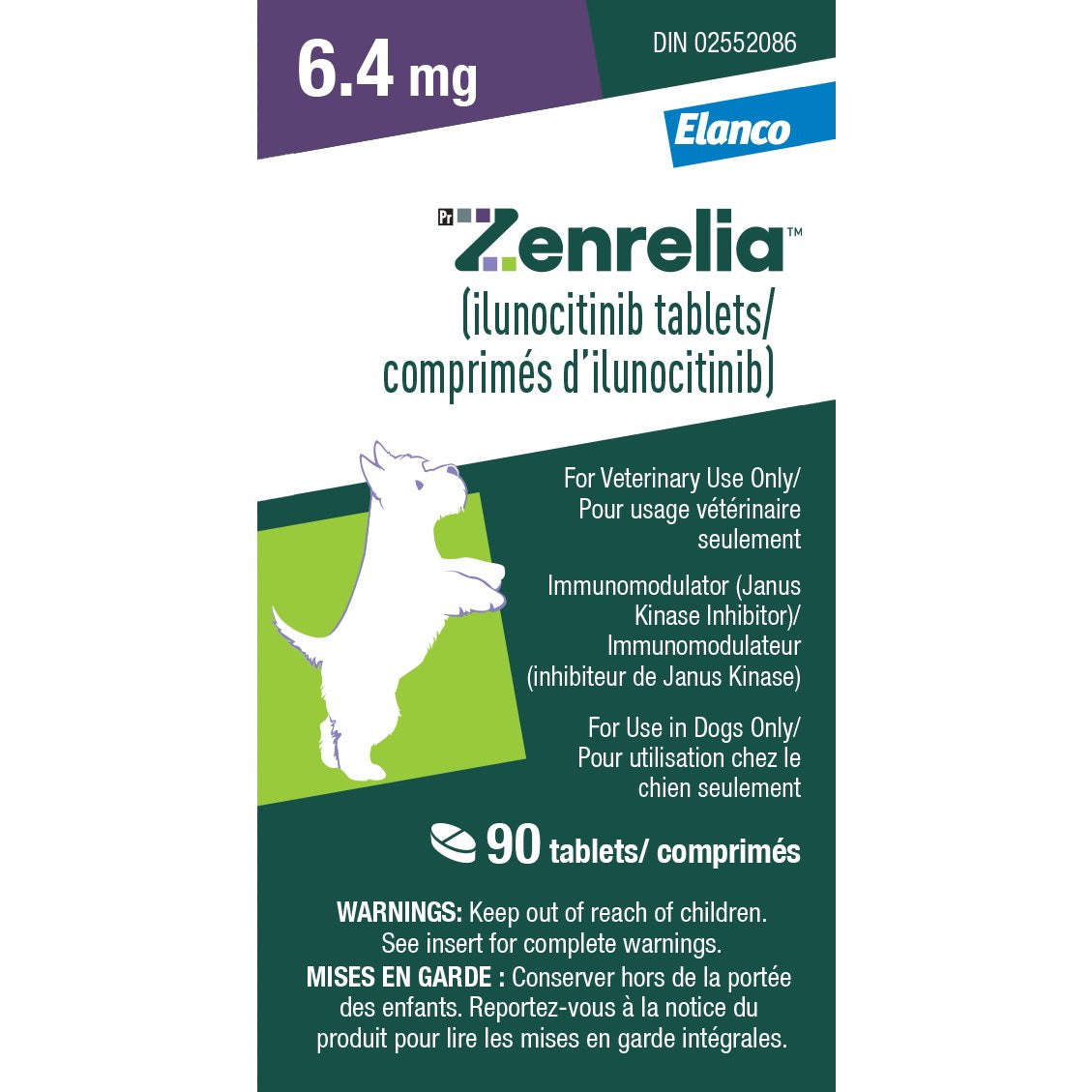 Zenrelia Tablets for Dogs, Violet 6.4 mg, 90 Tablets - product image 2
