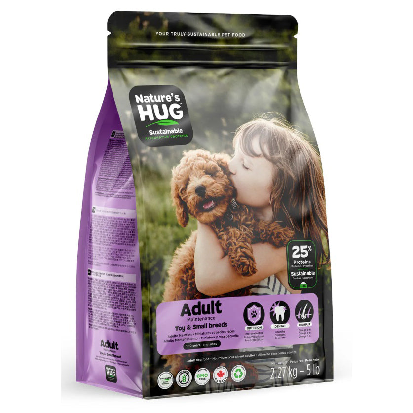 Canine Adult Maintenance Toy & Small Breeds for Dogs (Dried Yeast and Green Peas) 2.27 kg Bag