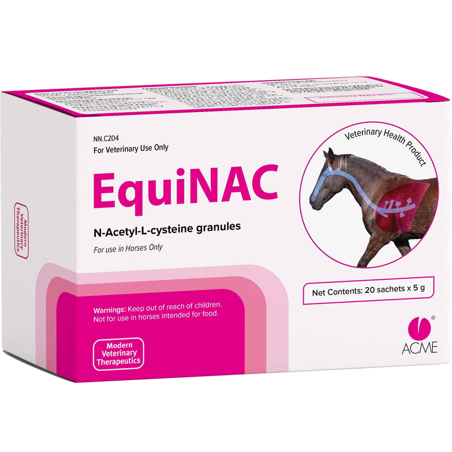 EquiNAC Granules for Horses Pack of 20, 5 g 2.5 g