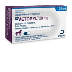 Vetoryl Capsules for Dogs, 20 mg, 30 Capsules - product image 1