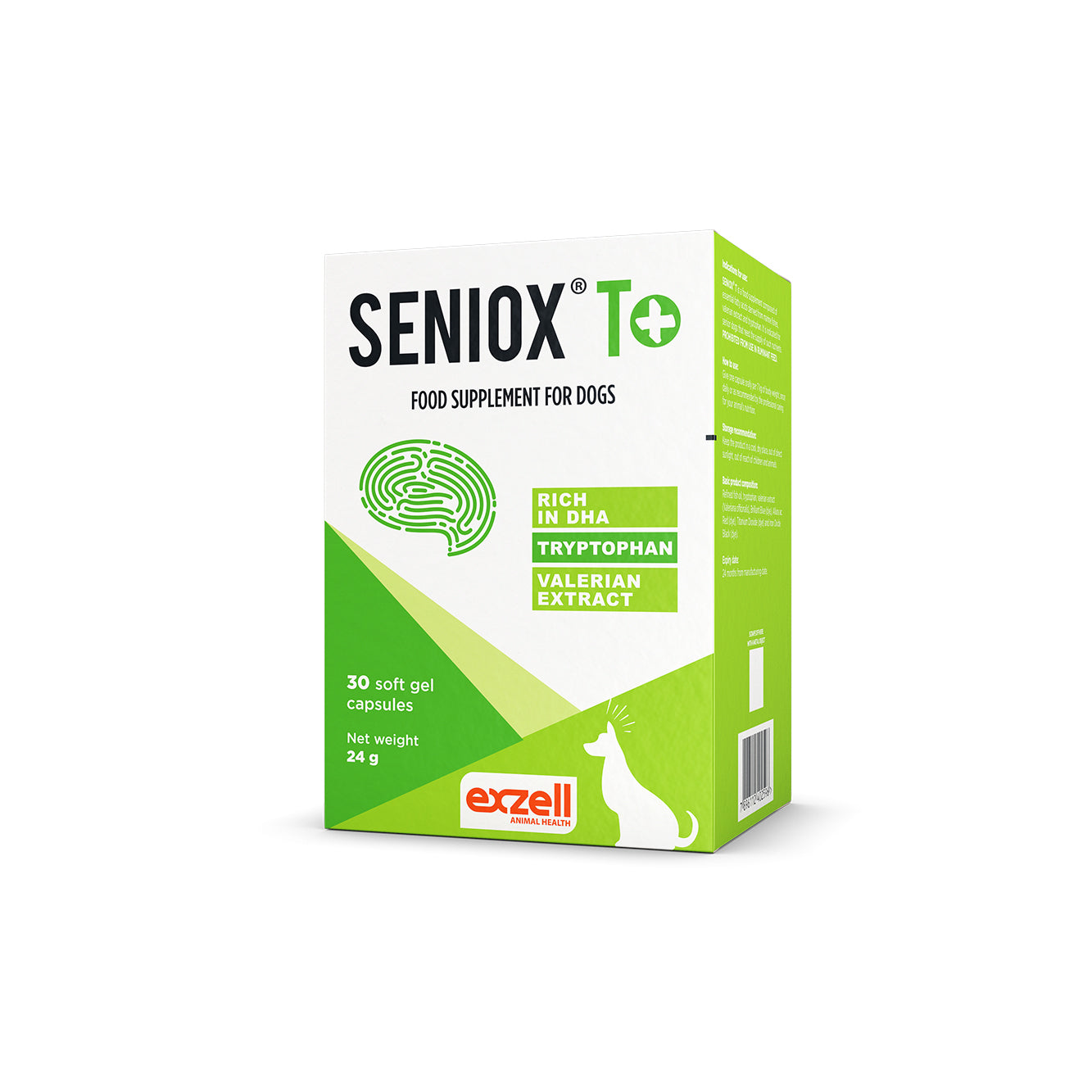 Seniox T+ Supplement for Dogs 30 Cap - additional product view 2