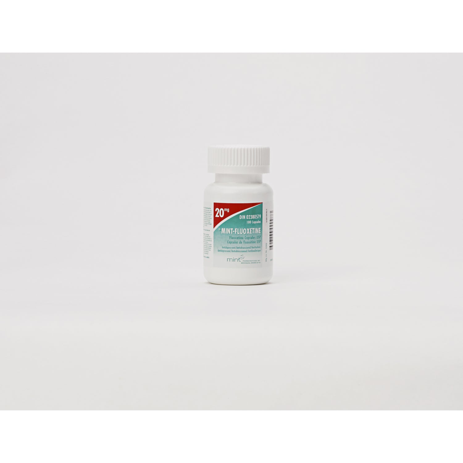Fluoxetine Capsules for Cats, 20 mg, 100 Capsules