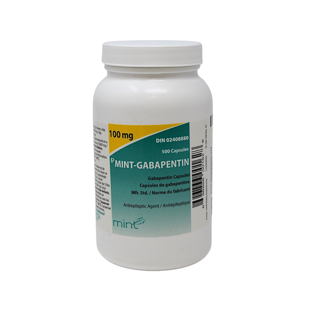 Gabapentin Capsules Bottle of 500 Capsules