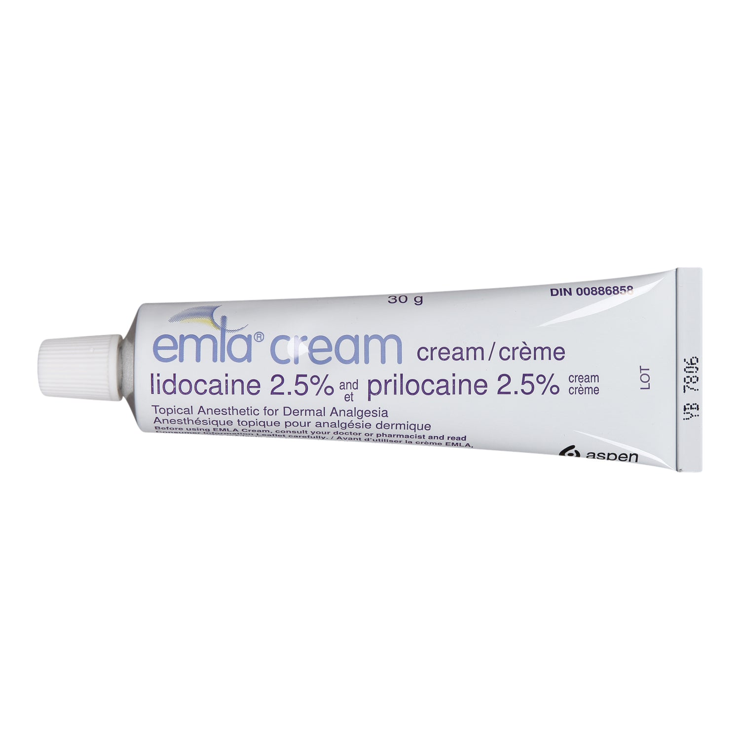 Emla (Lidocaïne and Prilocaïne) Cream 30 g Tube 2.5 %