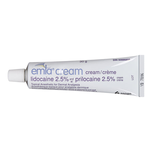 Emla (Lidocaïne and Prilocaïne) Cream 30 g Tube 2.5 %