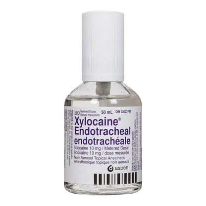 Xylocaine (lidocaïne) Endotracheal Spray, 10 mg, 50 mL - view 1