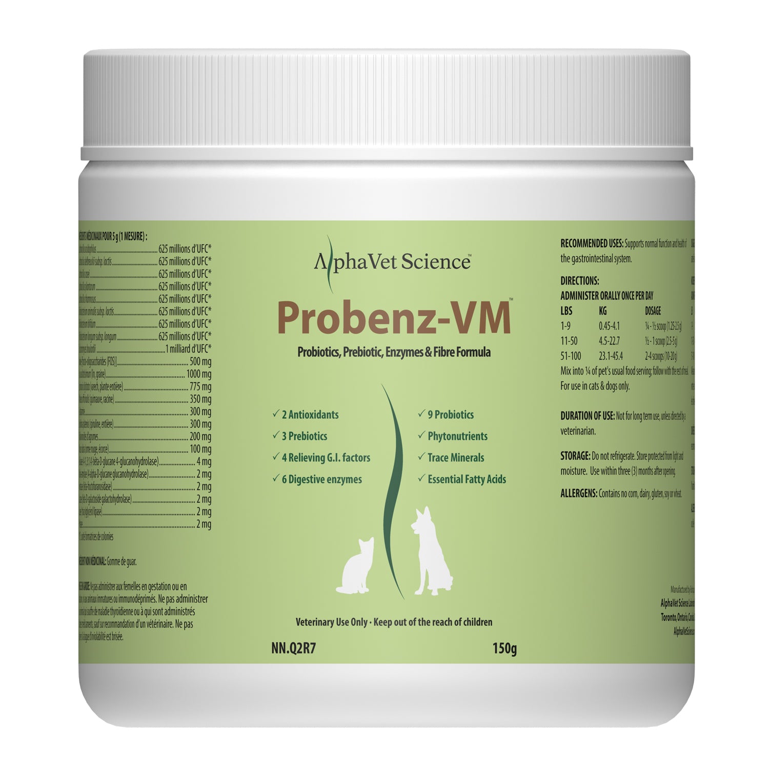Probenz - VM Powder (Original) 150 g Jar - additional product view 2