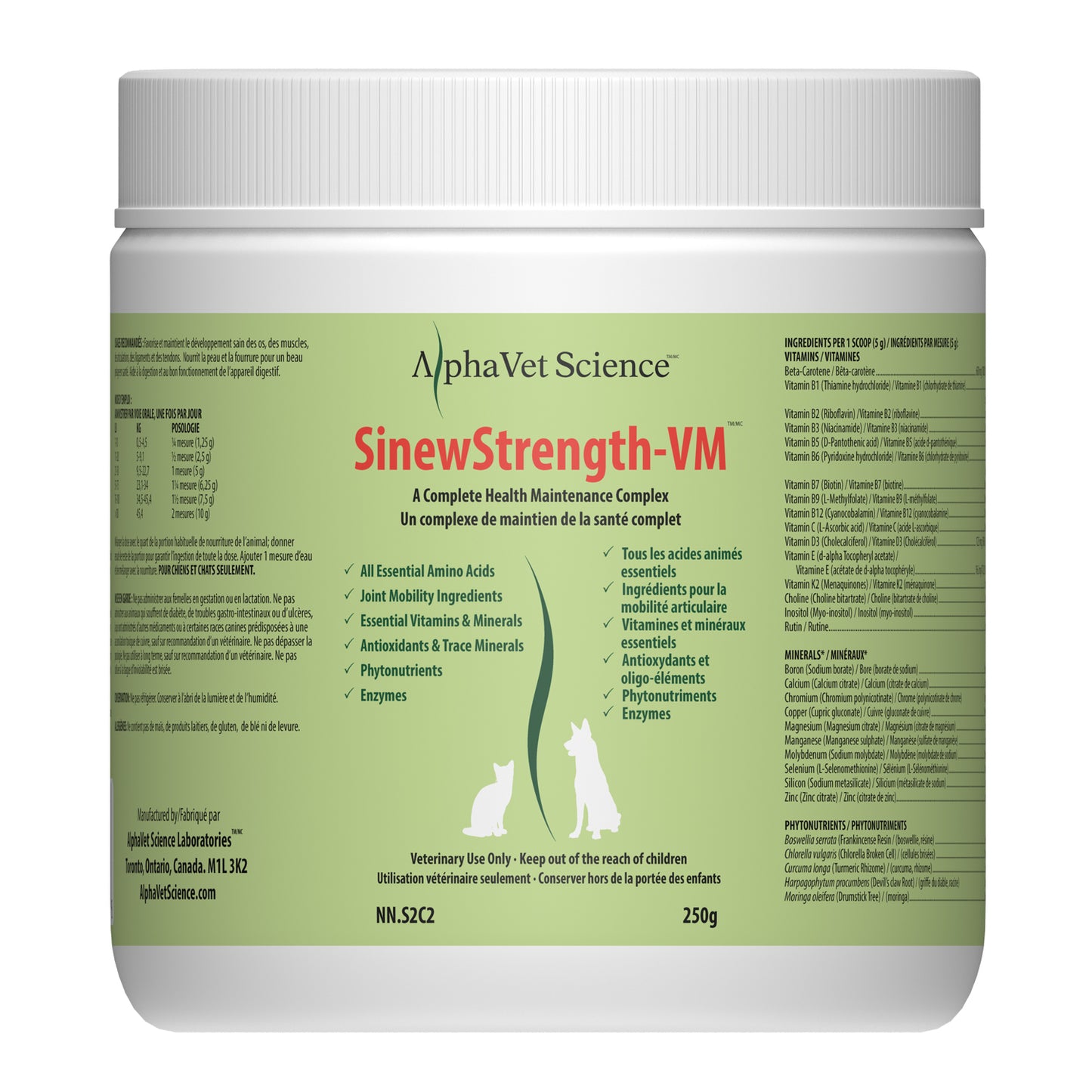 Sinewstrength - VM Powder (Original) 250 g Jar