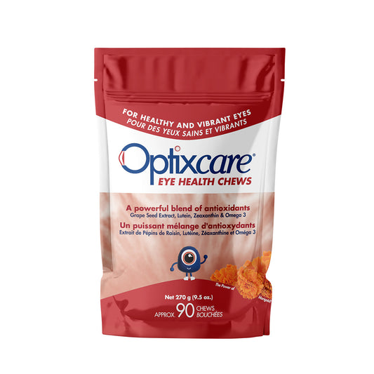 Optixcare Eye Health Chews for Cats and Dogs (Original) 270 g Bag
