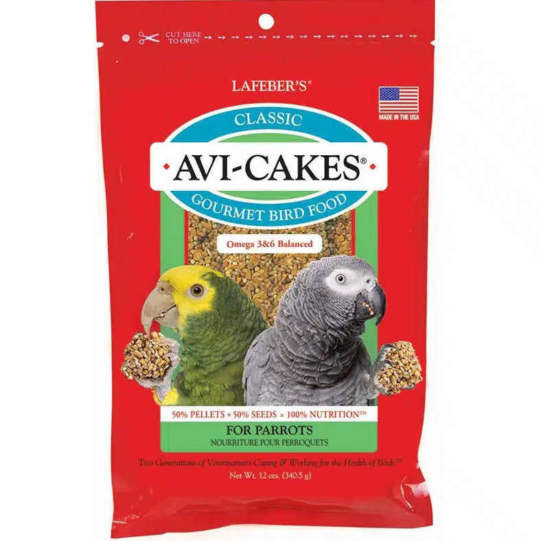 Avi - Cakes Gourmet Bird Food for Parrots for Birds (Original) 340.5 g Bag