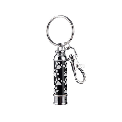Keychain - Cylinder with Paw Print 1 Unit