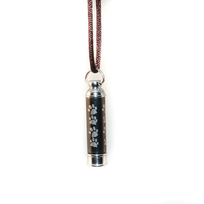Keychain - Cylinder with Paw Print 1 Unit - additional product view 2