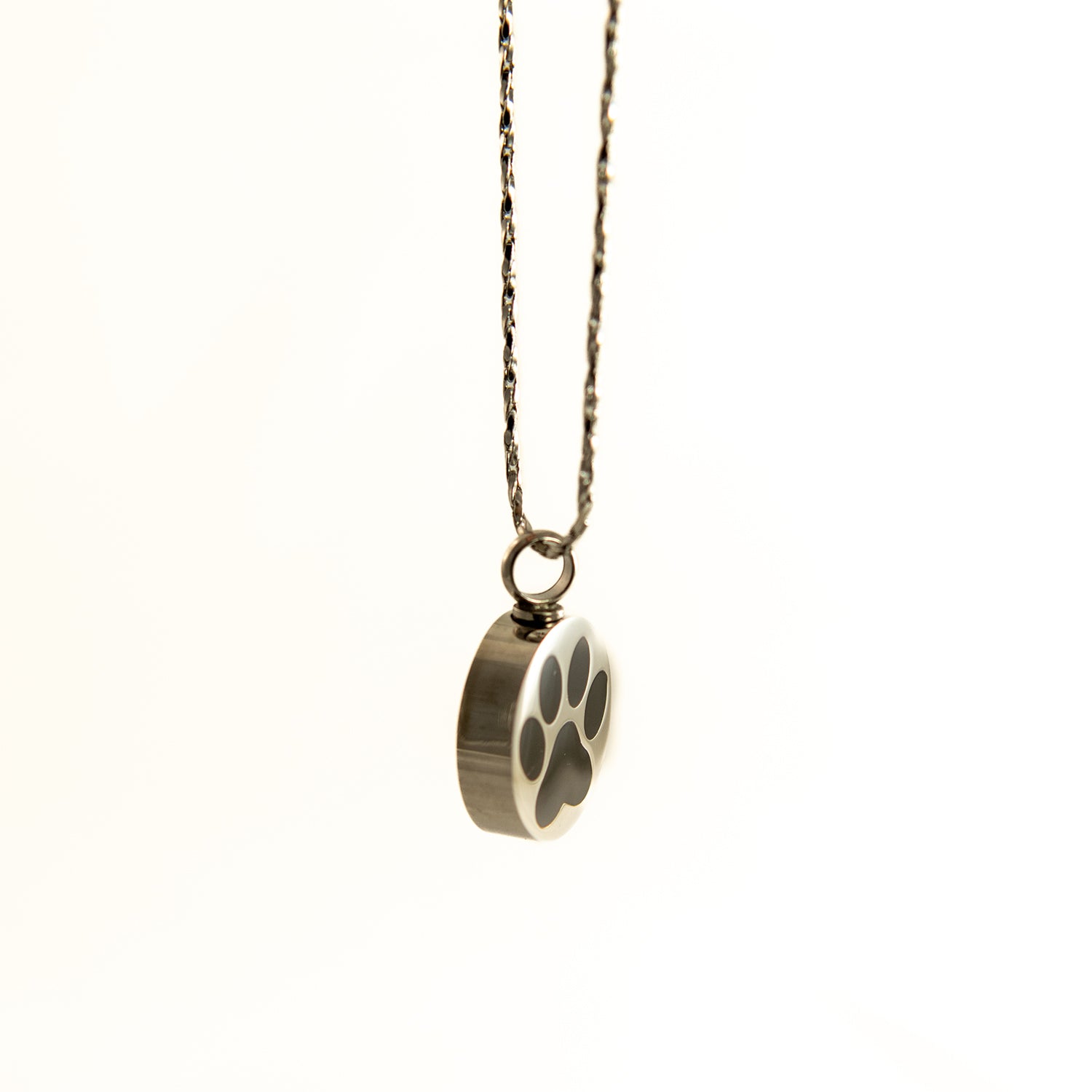 Cremation Pendant - Paw Print 1 Unit - additional product view 2