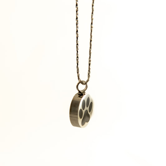 Cremation Pendant - Paw Print 1 Unit - additional product view 2