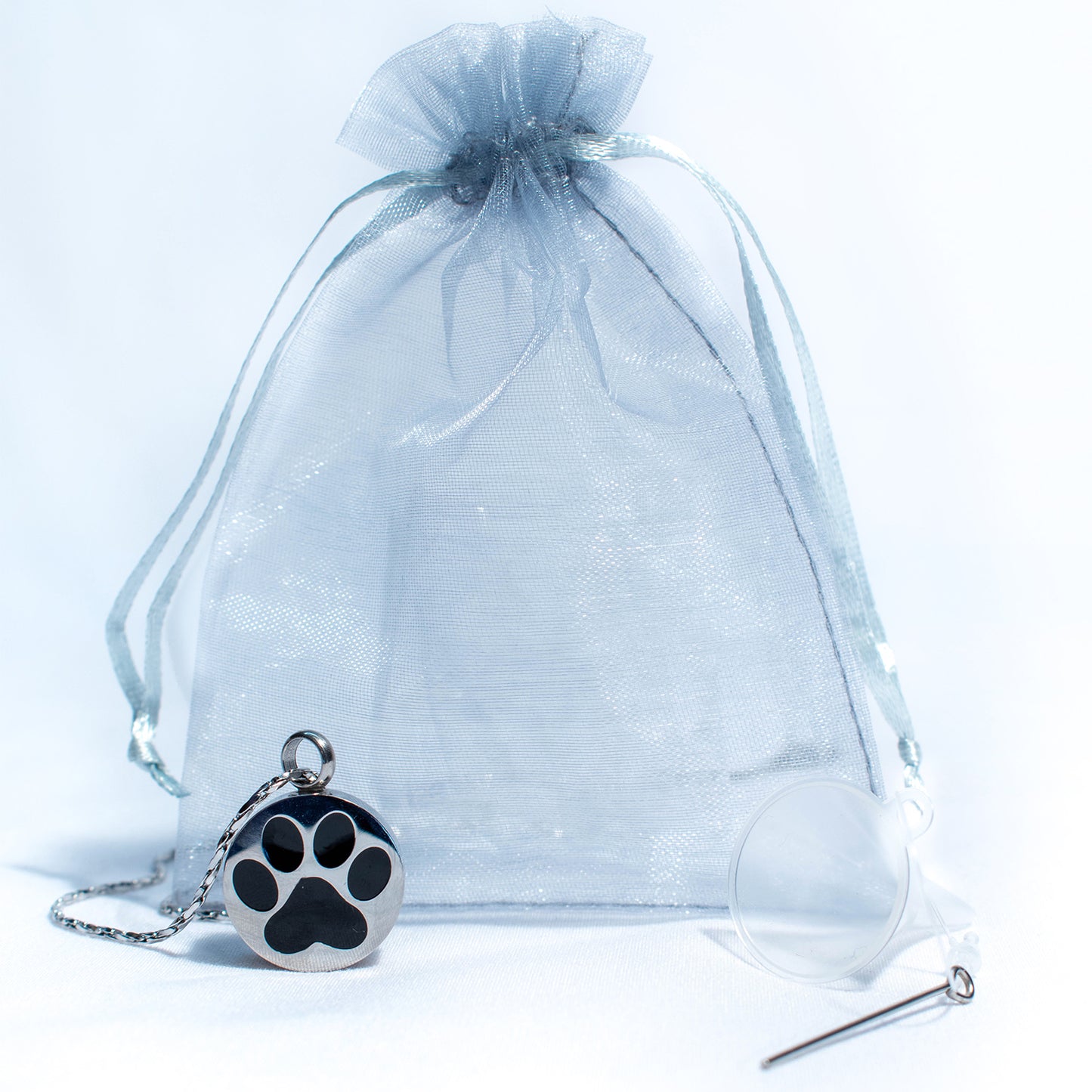 Cremation Pendant - Paw Print 1 Unit - additional product view 5