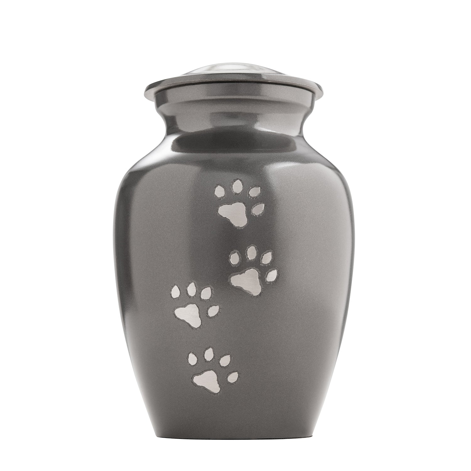 Urn Brass Paws to Heaven 1 Unit, Small, 1 Urn
