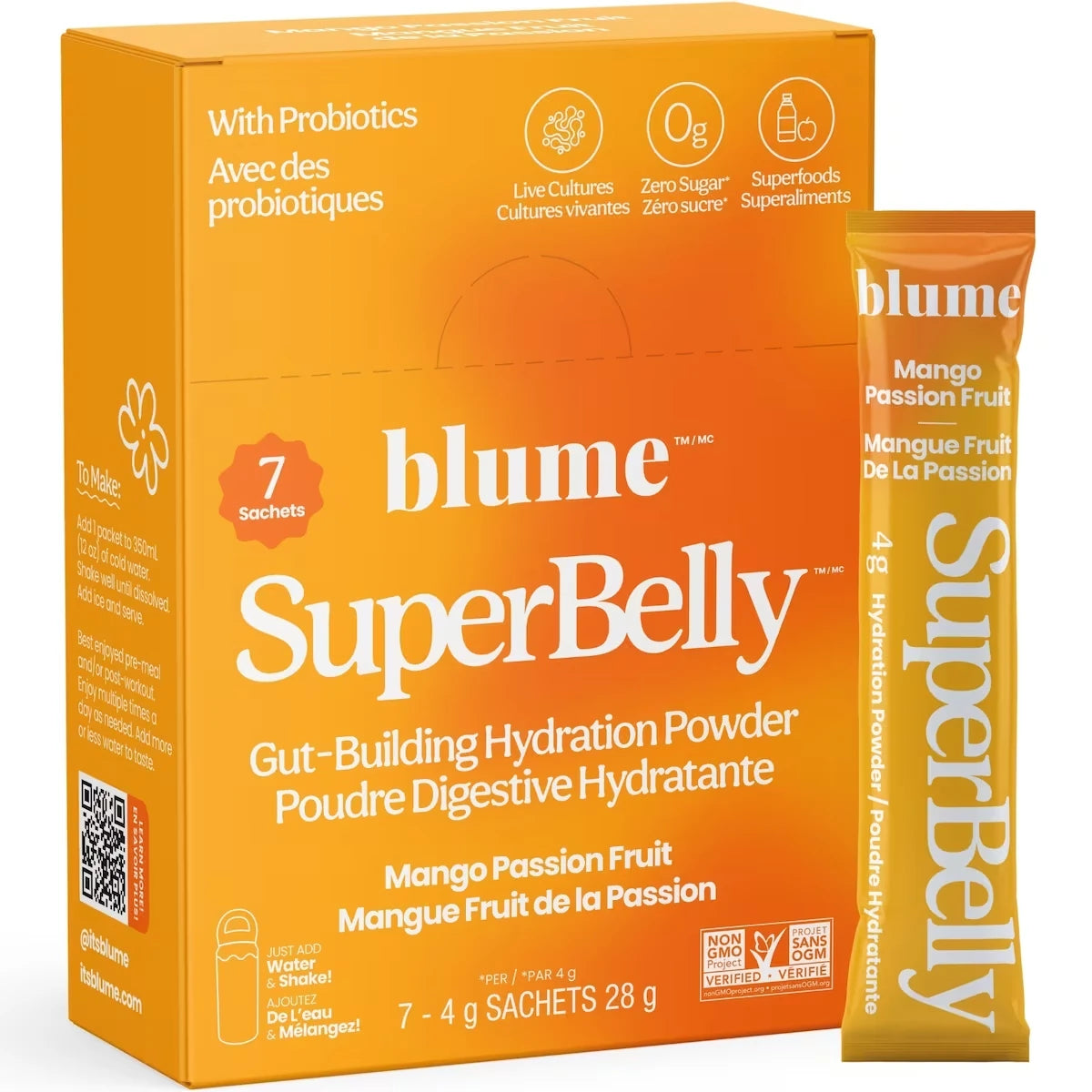 Blume SuperBelly Hydration Powder - Mango Passion Fruit product image