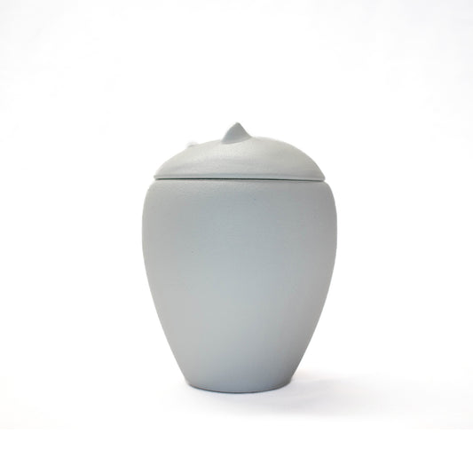 Urn Stoneware - White Cat for Cats 1 Unit - additional product view 2