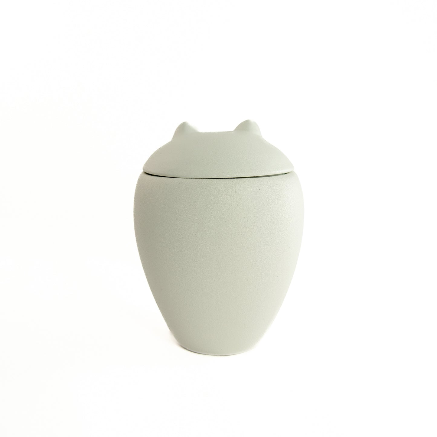 Urn Stoneware - White Cat for Cats 1 Unit - additional product view 3