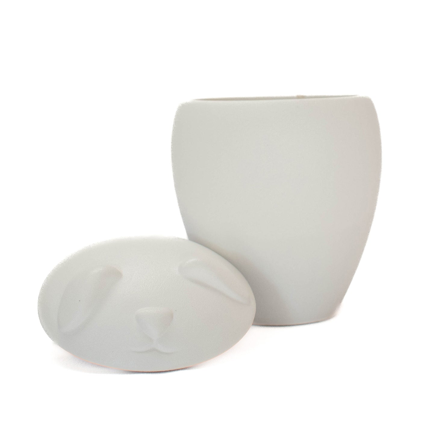 Urn Stoneware - White Dog for Dogs 1 Unit - additional product view 4