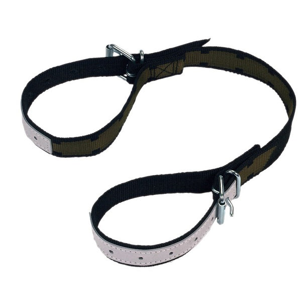 Cattle Hobble Premium in Nylon / Leather Adjustable Leg Distance 22 - 42 cm for Farm Animals 1 Unit