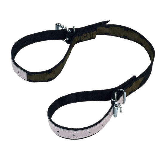 Cattle Hobble Premium in Nylon / Leather Adjustable Leg Distance 22 - 42 cm for Farm Animals 1 Unit