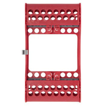 Dental Instrument Cassette E - Z Jett 8 Places (Red) 1 Unit