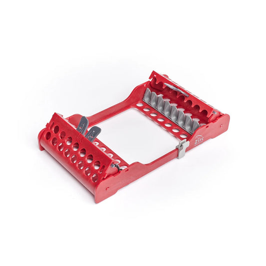Dental Instrument Cassette E - Z Jett 8 Places (Red) 1 Unit - additional product view 2