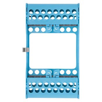 Dental Instrument Cassette E - Z Jett 8 Places (Blue) 1 Unit